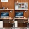 Adiroffice White, MDF Wood, 11.8 in W, 23.9 in L, 39.3 in D ADI500-36-WHI-MK - alternate 6